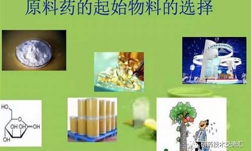 原料药起始物料选择依据-原料药起始物料质量控制